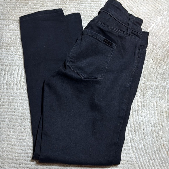 White House Black Market the jegging skinny jeans low rise black Sz 00 - Picture 3 of 7